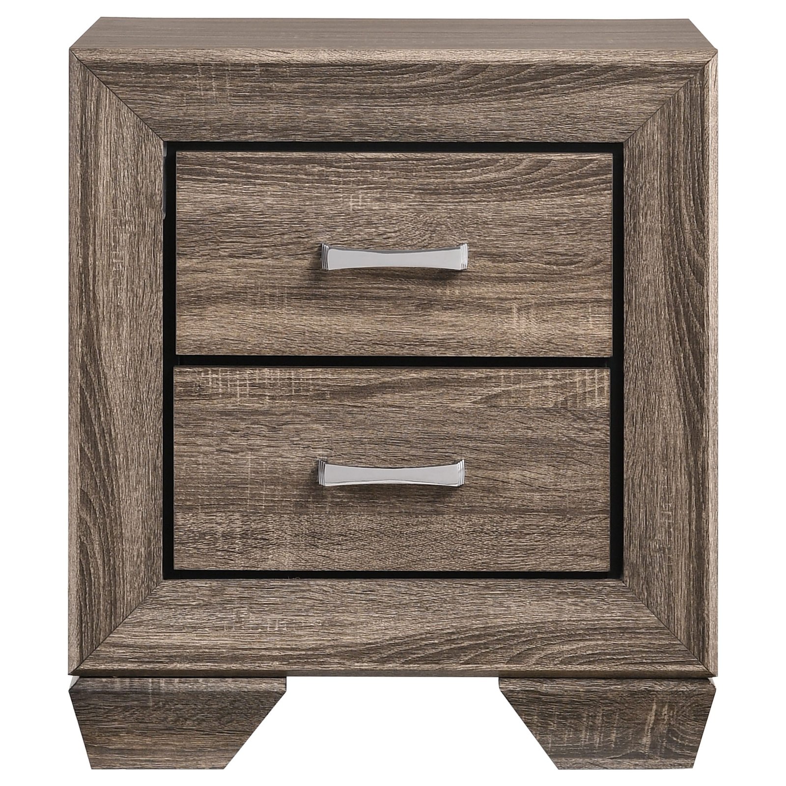 Kauffman Wooden Bedroom Set Dark Brown & Light Brown - Image 17