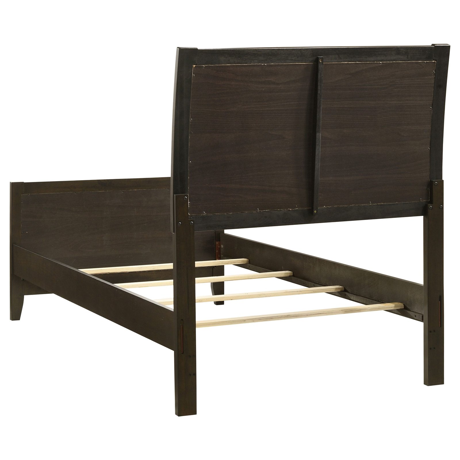 Wilkes Upholstered Bedroom Set Dark Brown - Image 7