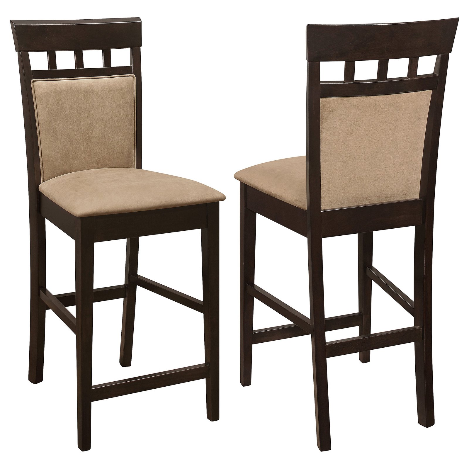 Gabriel Closed Back Counter Chair Dark Brown (Set of 2) - Image 2