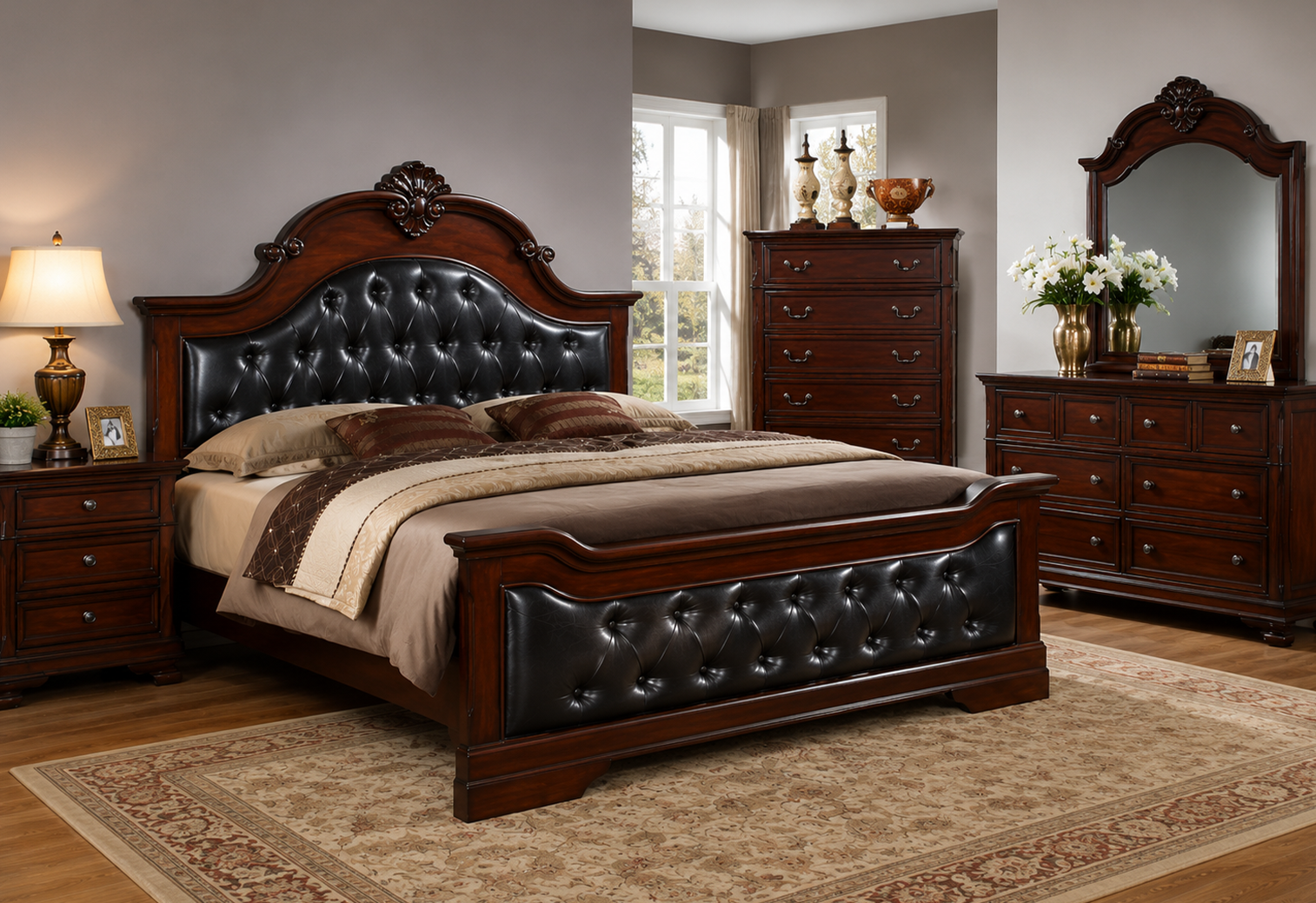 Sonesta Grande Queen Upholstered Bed (Sonesta Grande 1575 Queen Upholstered Bed)