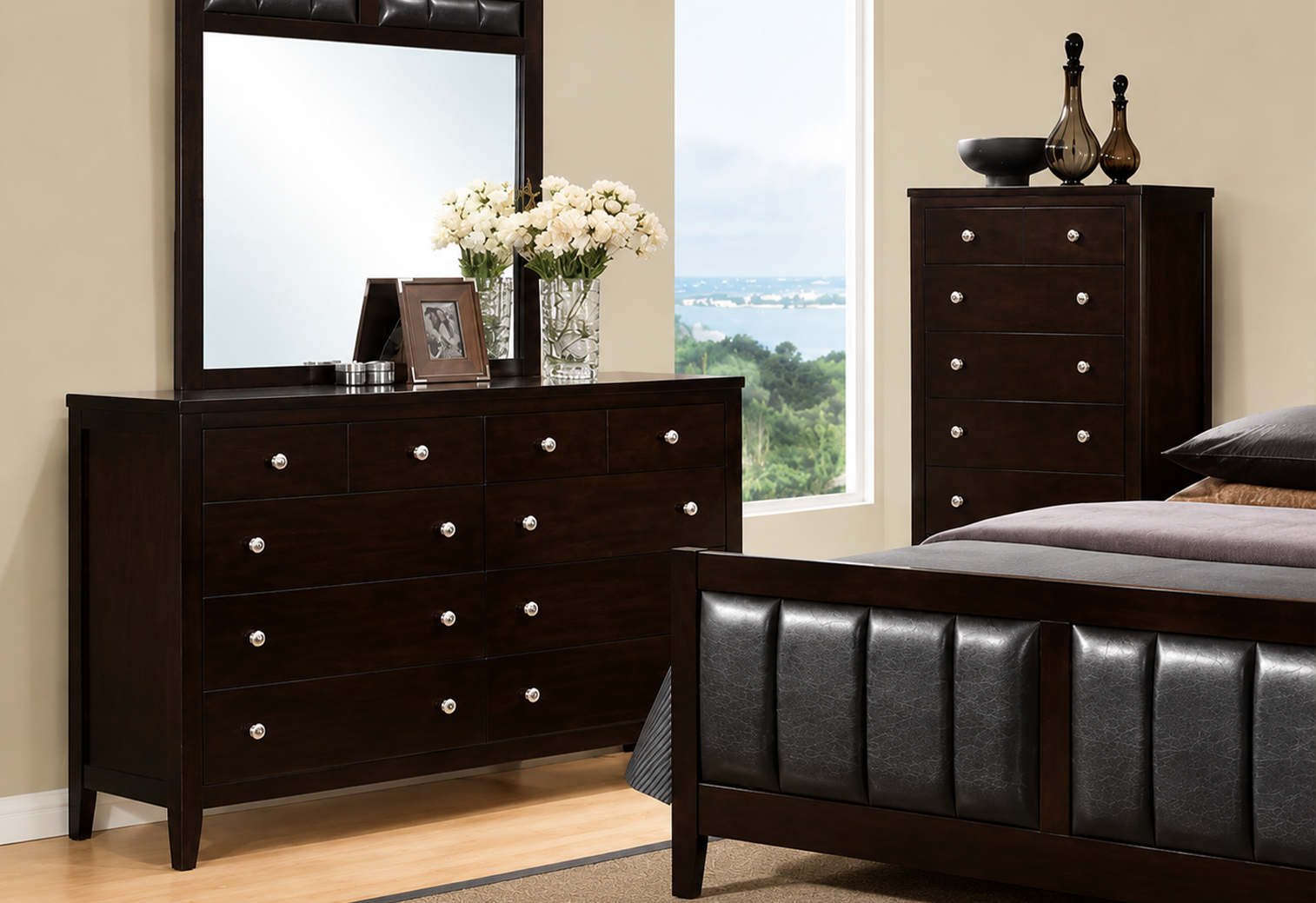 Carlton 6 Drawers Dresserr