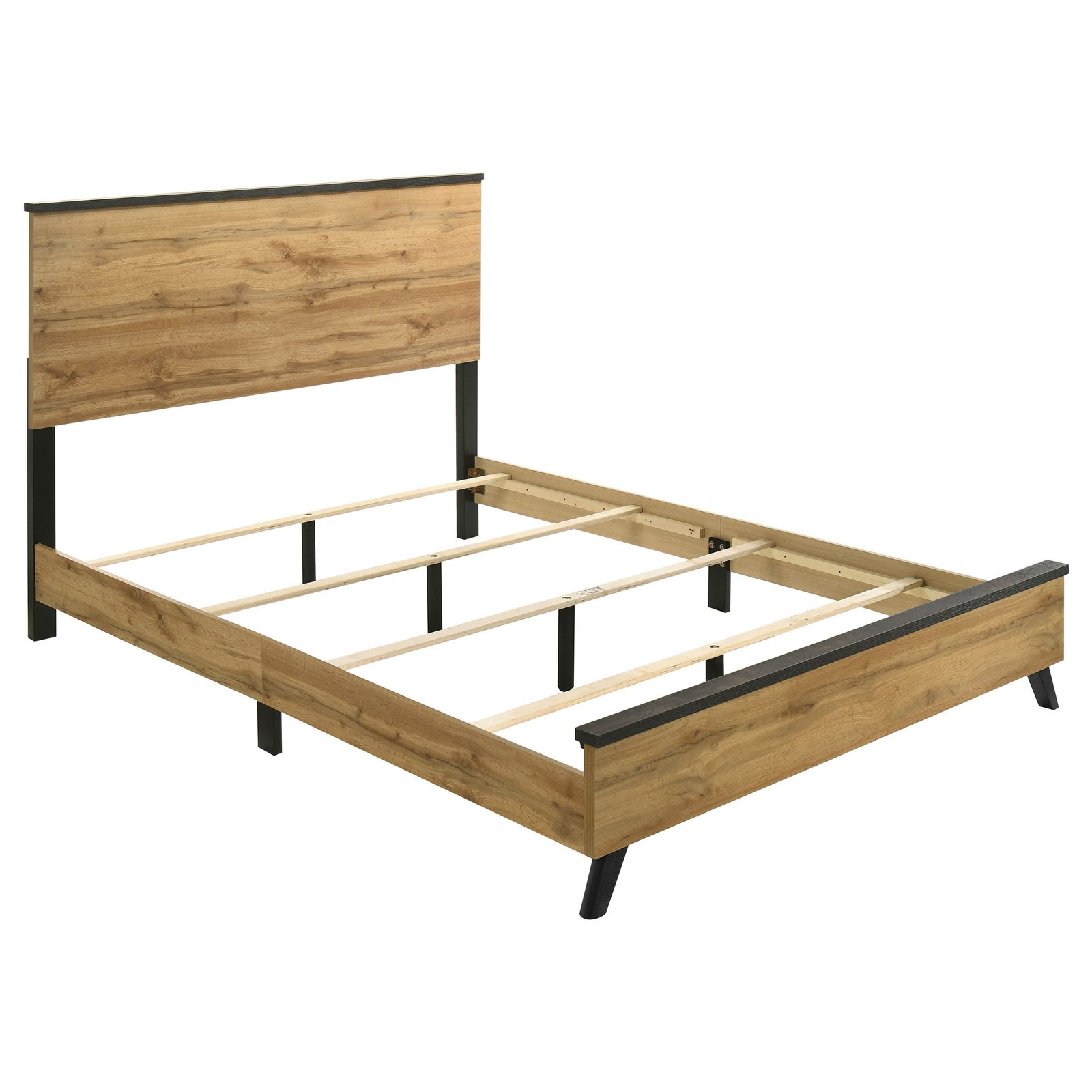 Kaywood 52-inch Wooden Panel Bed Natural Pine - Image 4