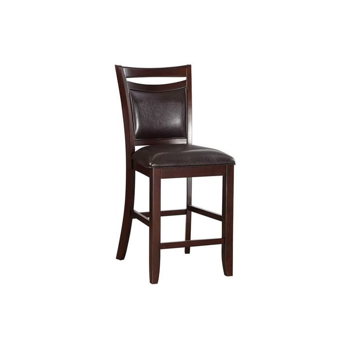 Louise 7-Pcs Dining Set Color Dark Brown - Image 4