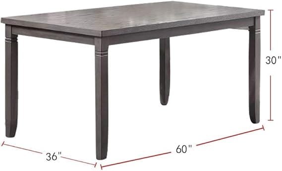 6 Pieces Dining Set (Table+ 4 Chairs +Bench) - Image 4