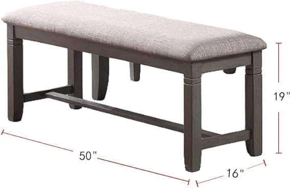 6 Pieces Dining Set (Table+ 4 Chairs +Bench) - Image 5