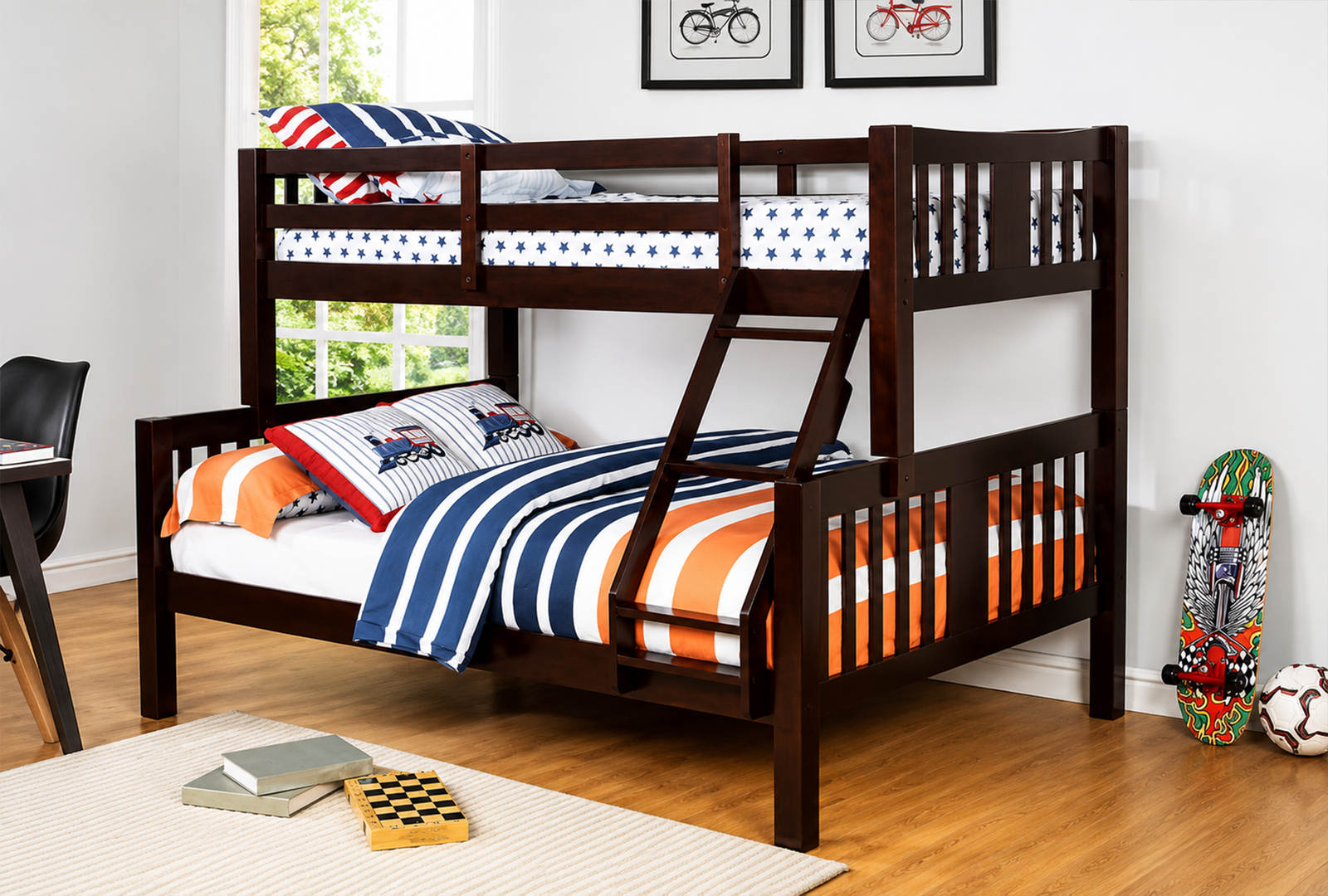 Ashmore 220000 Twin/Full Bunk Bed