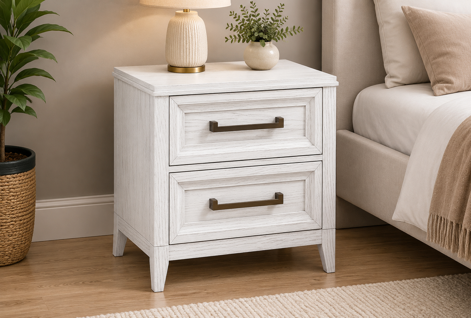 Marielle 2-Drawer Nightstand (224842)