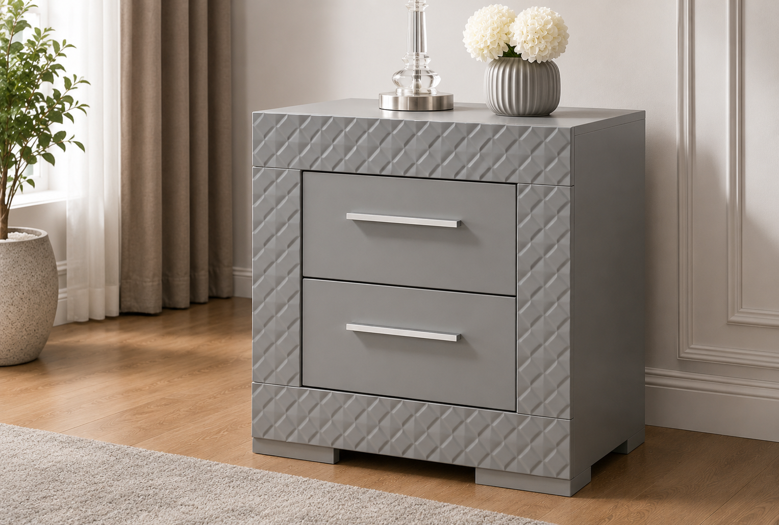 Ives 2-Drawer Nightstand (224972)