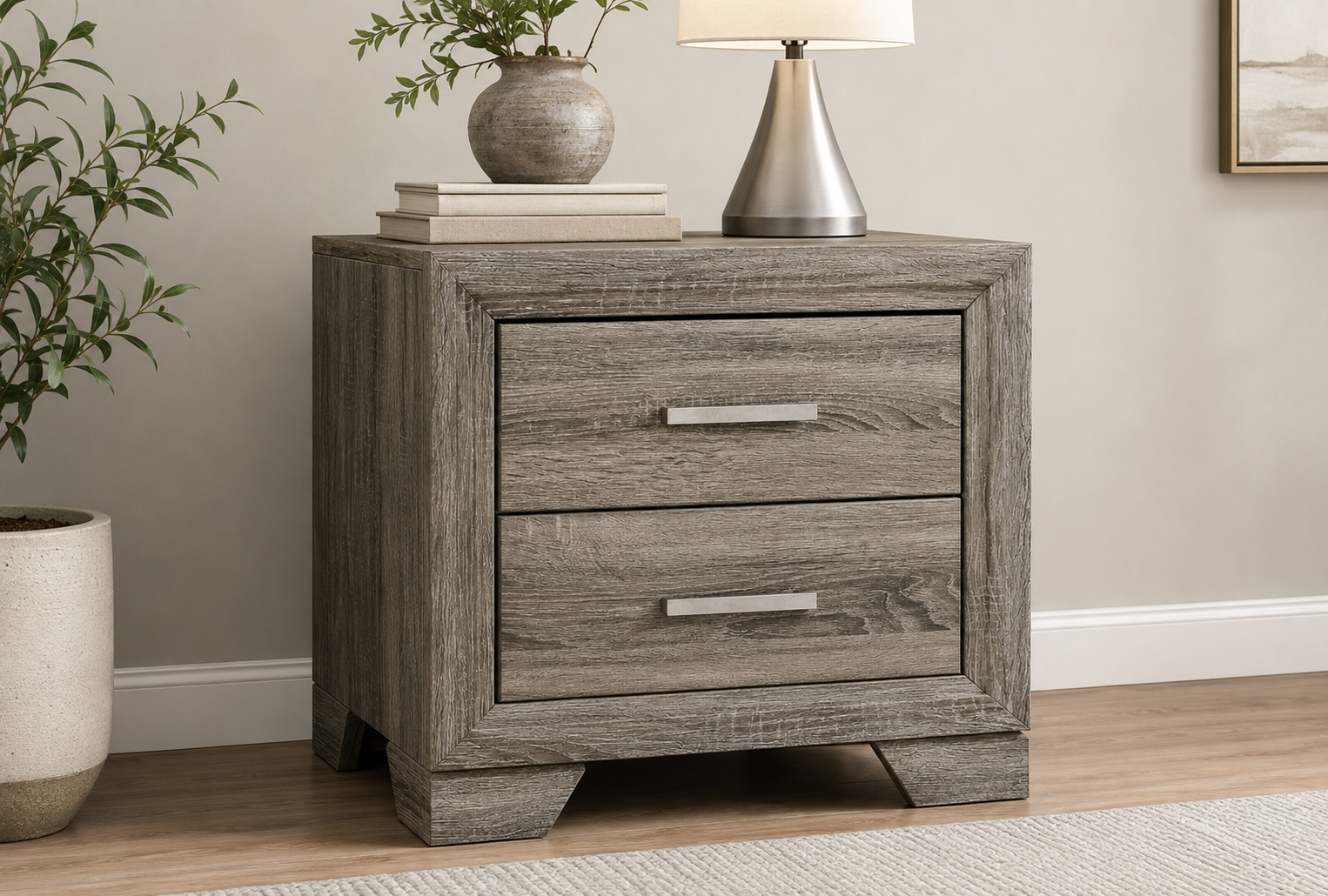 Wright 2-Drawer Nightstand (223342)