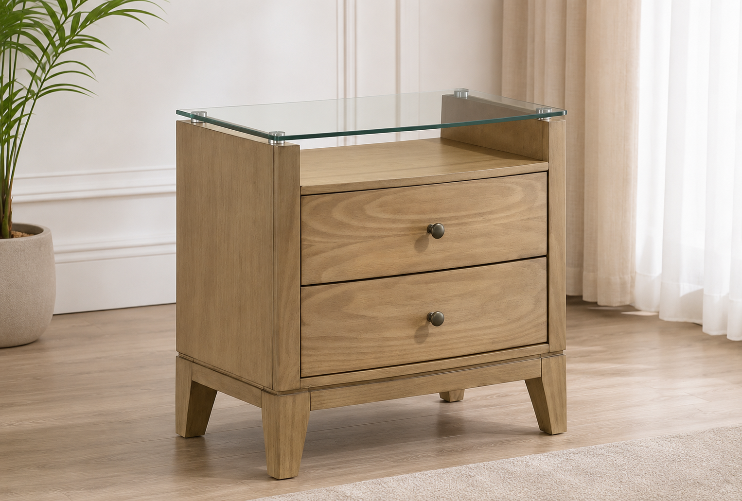 Granada 2-Drawer Nightstand (224922)