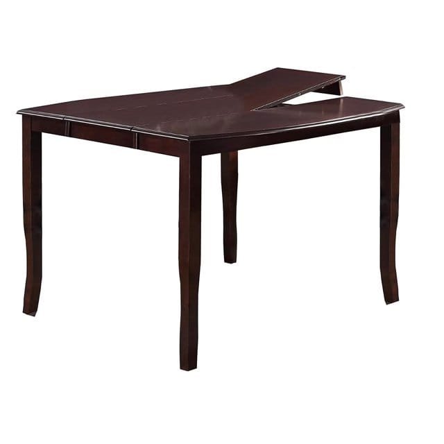 Louise 7-Pcs Dining Set Color Dark Brown - Image 3