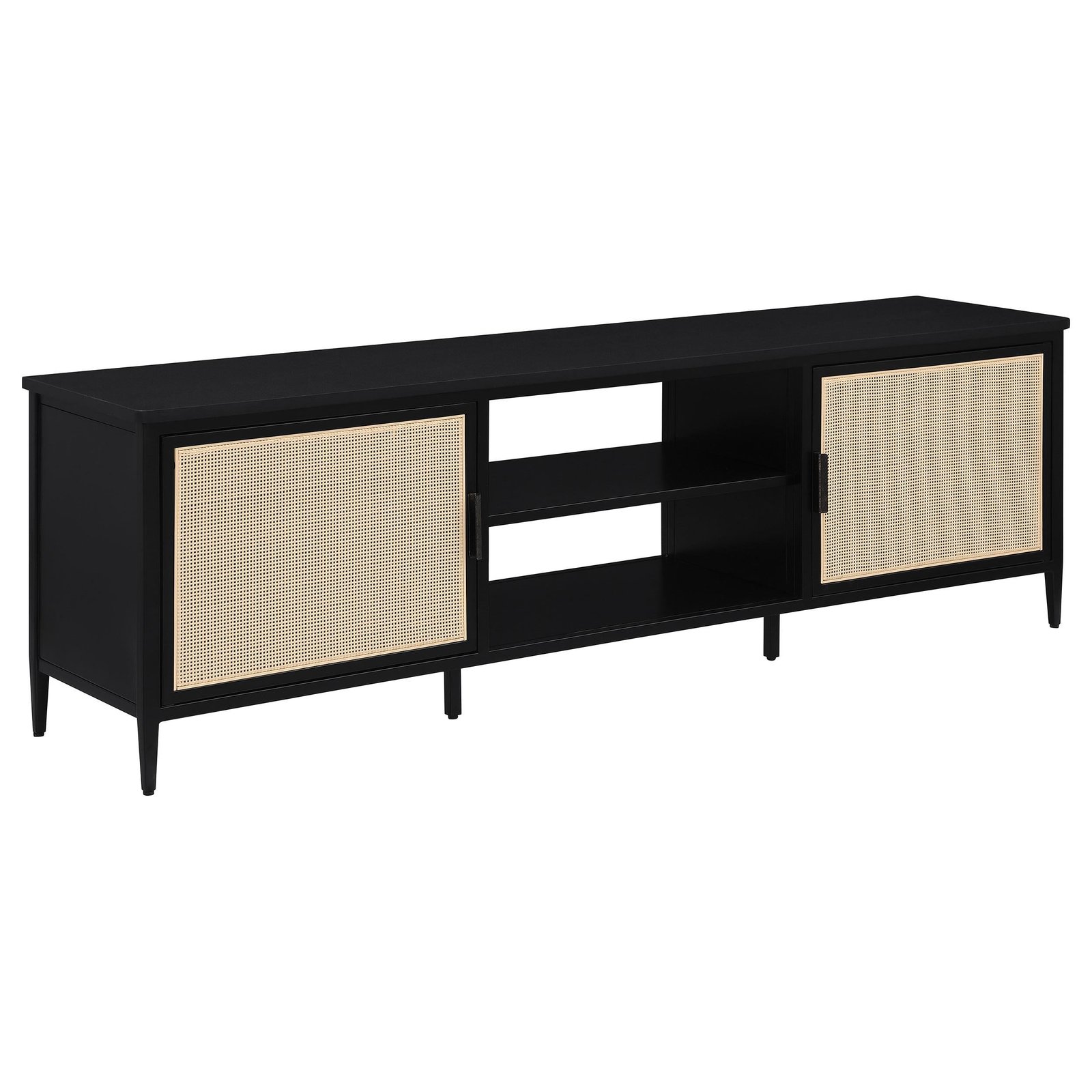 Coaster Furniture Amherst 710034 2-door 70-inch Metal TV Stand Media C