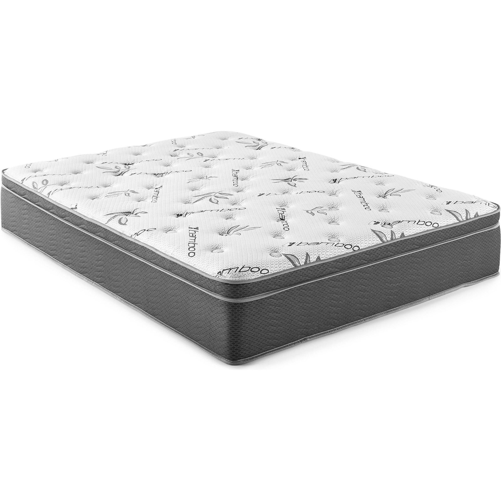 Coaster Furniture Sommet 350363KE 13" Eastern King Bamboo Euro Top Foa