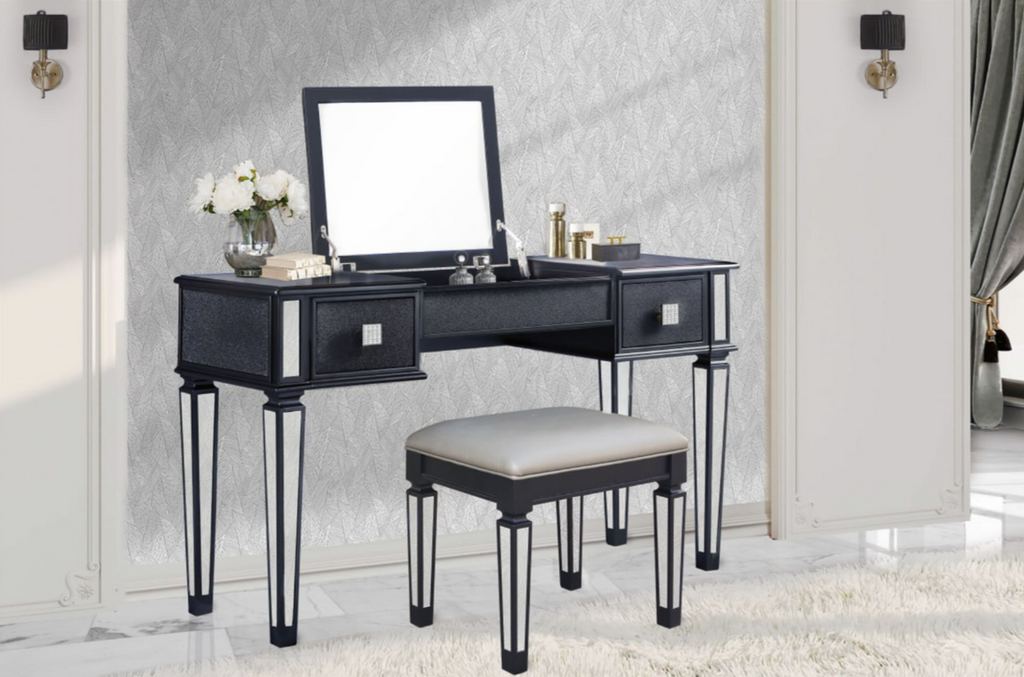 Juliet Vanity Set (Silver, White or Black) - Image 4