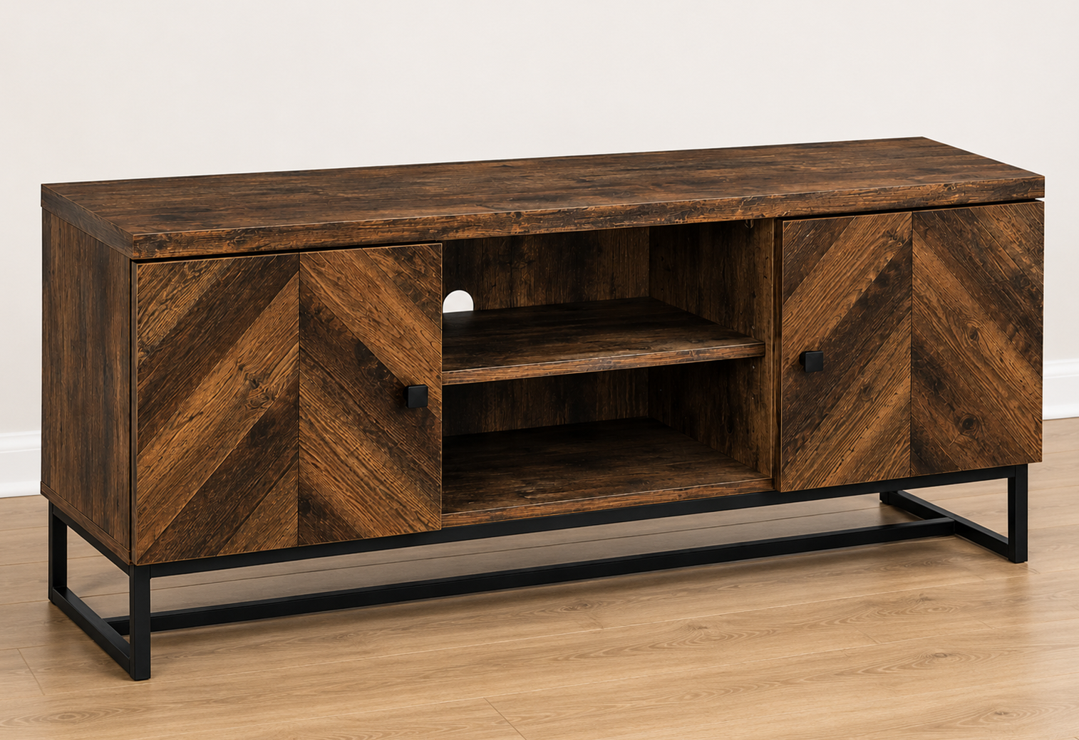 Coaster Furniture Myles 736052 2-door Engineered Wood 60" TV Stand - R